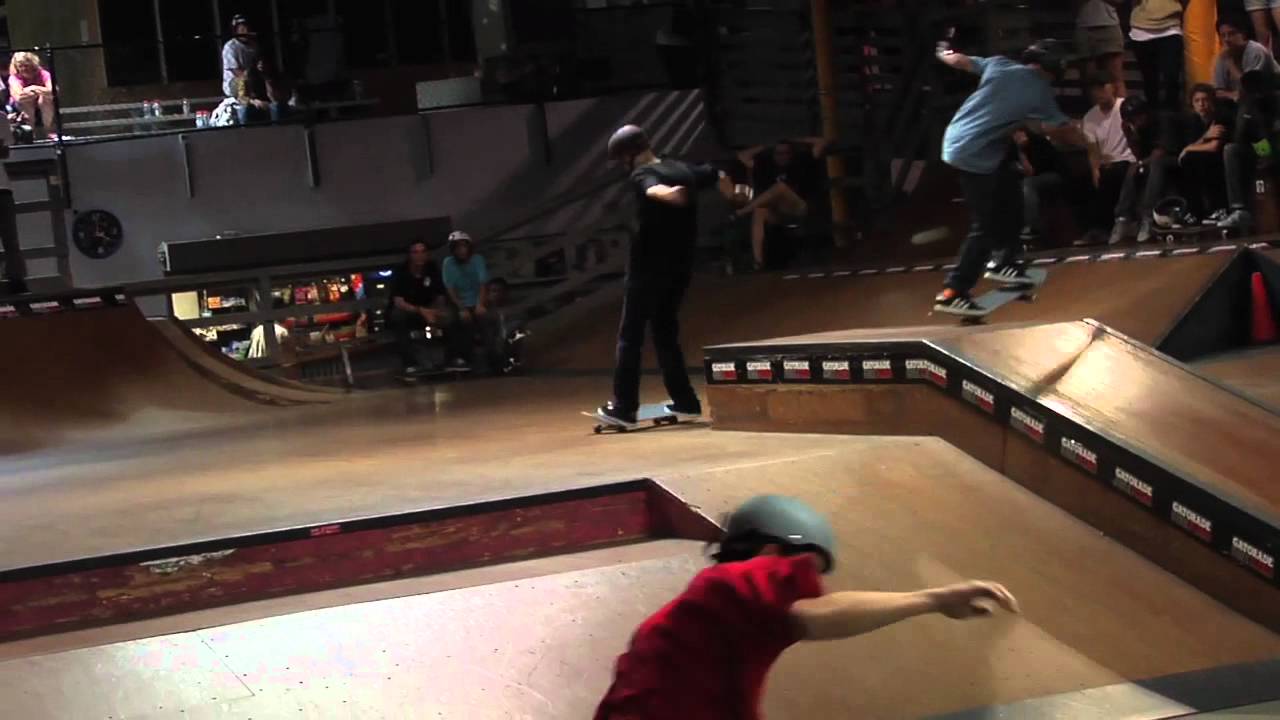 Gatorade Free Flow Tour - Skatebarn Skate Park Highlight Video (2011) - Ben Sauer