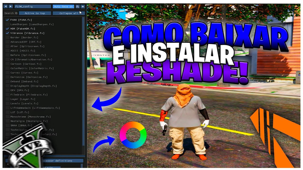COMO BAIXAR E INSTALAR O RESHADE!! SEM ERROS E ATUALIZADO! - FiveM 2023