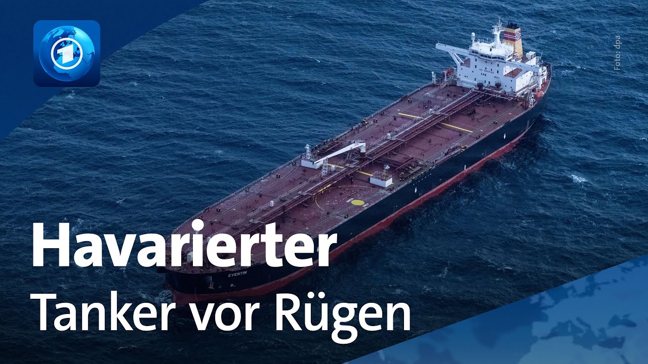 Tanker Eventin: Umweltkatastrophe vor Rügen befürchtet