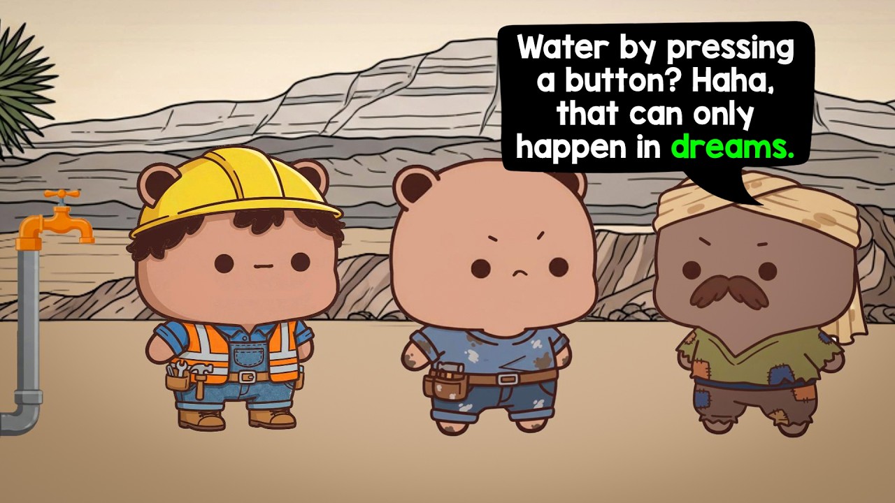 Desert People Are Not Ready to Believe in the Water Pump😕 #BDC1071