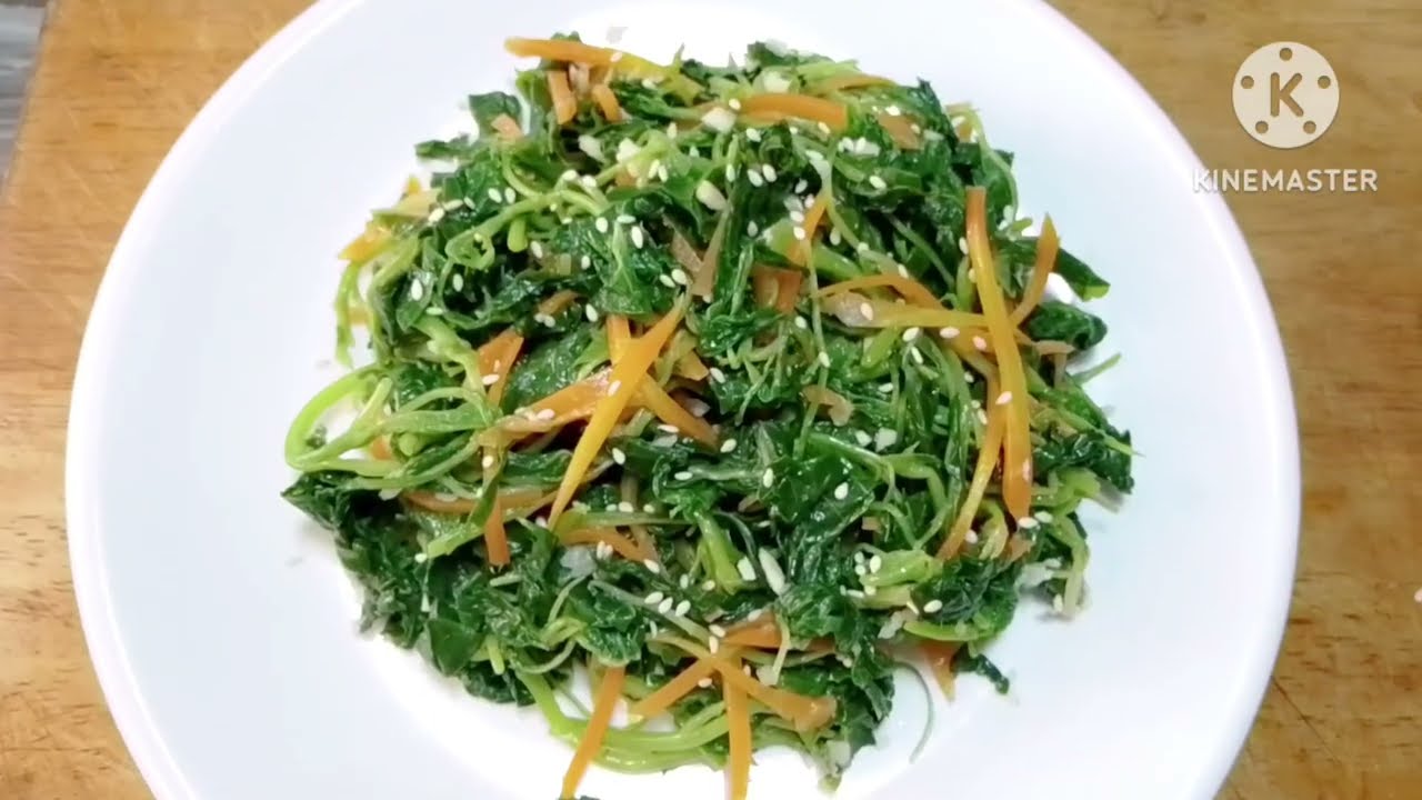 Cara Membuat Resep Salad Bayam Korea Super Segar! Resep Simple Ala Restoran, Nagih Banget