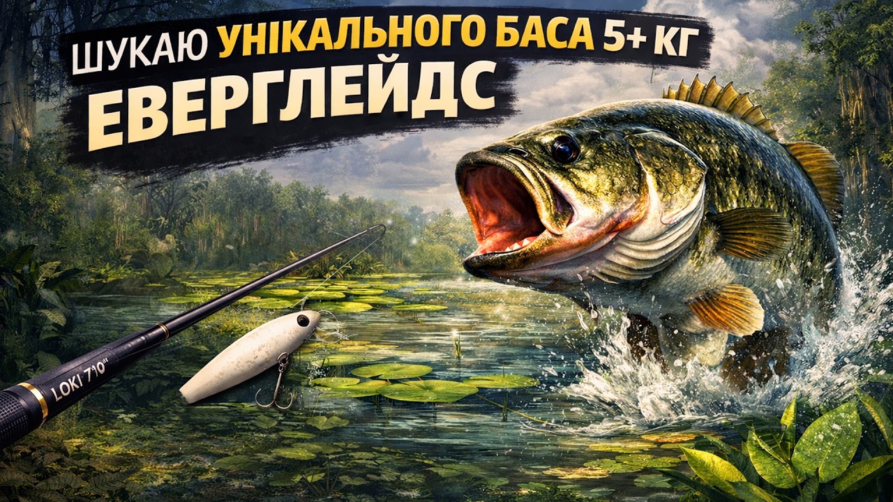 Шукаю БАСА 5+ кг 🔥 Everglades | World Bass Tour | Fishing Planet
