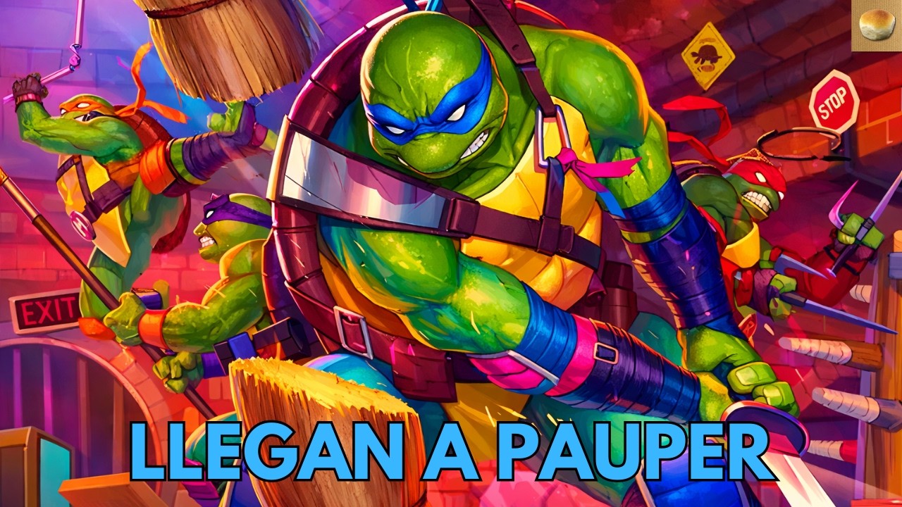 Cowabunga! Llegan las Tortugas Ninja a Pauper! Asco! -- Cartón y Figaza