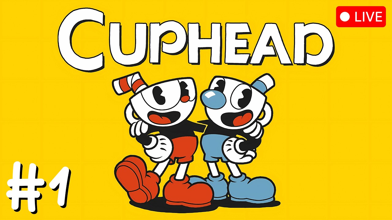 🔴 Cuphead | First Time Playing | (Vertical) #Shorts