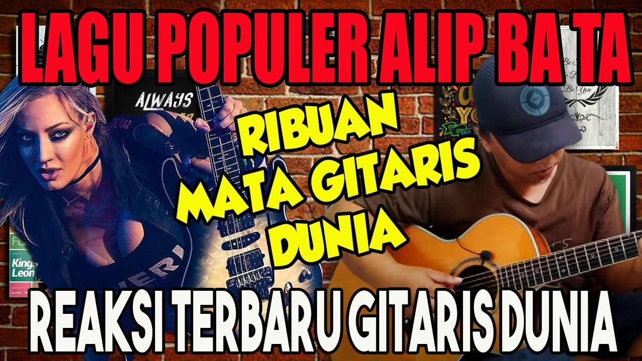 ASLI TERBAKAR RATUSAN GITARIS HISTERIS LIAT ALIP BA TA GITAR WORLD INGGRIS,..