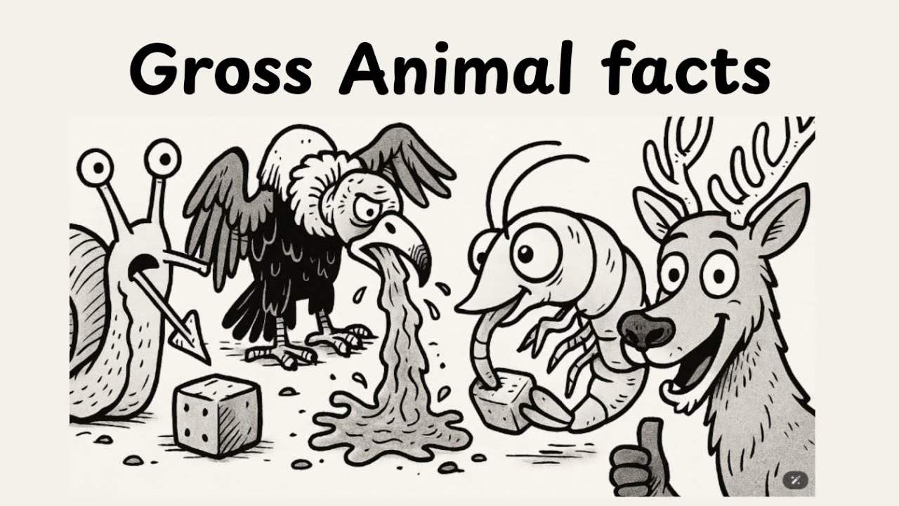Gross Animal Facts You Won’t Believe 🤢 | Funny Wildlife Moments