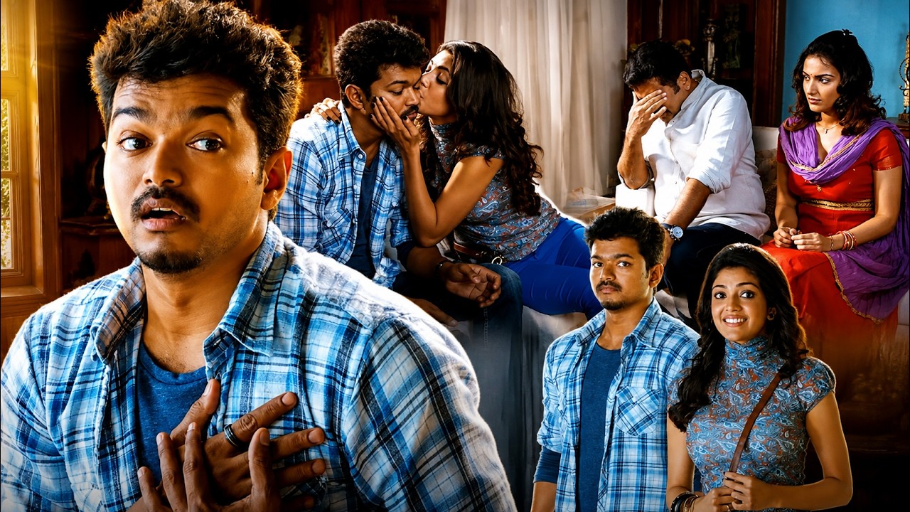 Vijay Thalapathy & Kajal Romantic Scene ❤️🔥 | Telugu Movie | iDream Culture