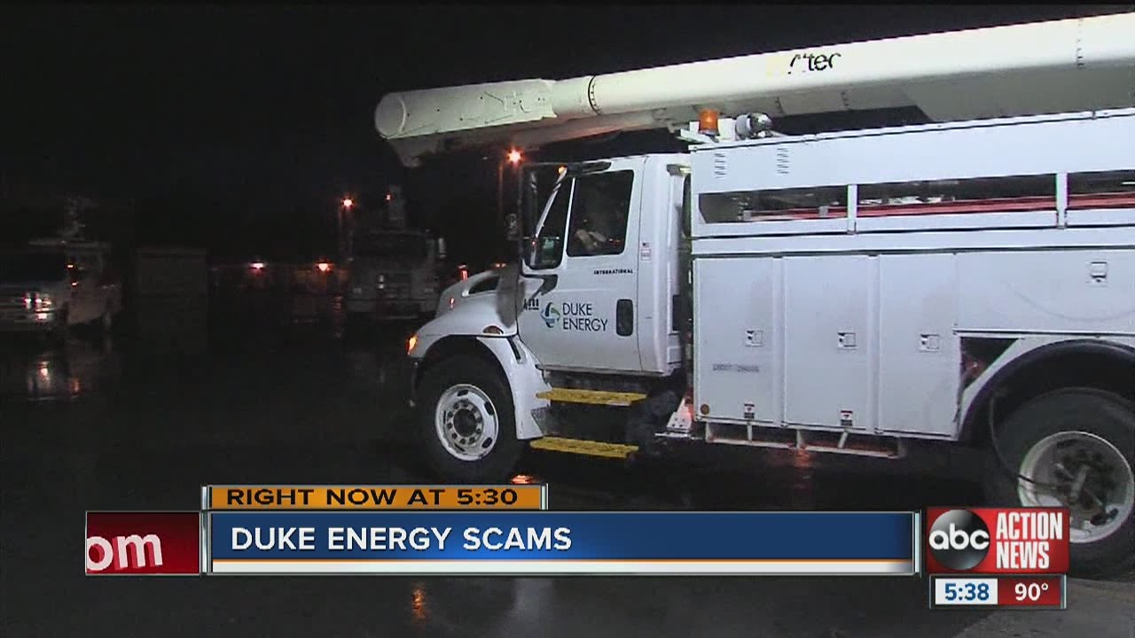 Duke Energy customers victimized by scam