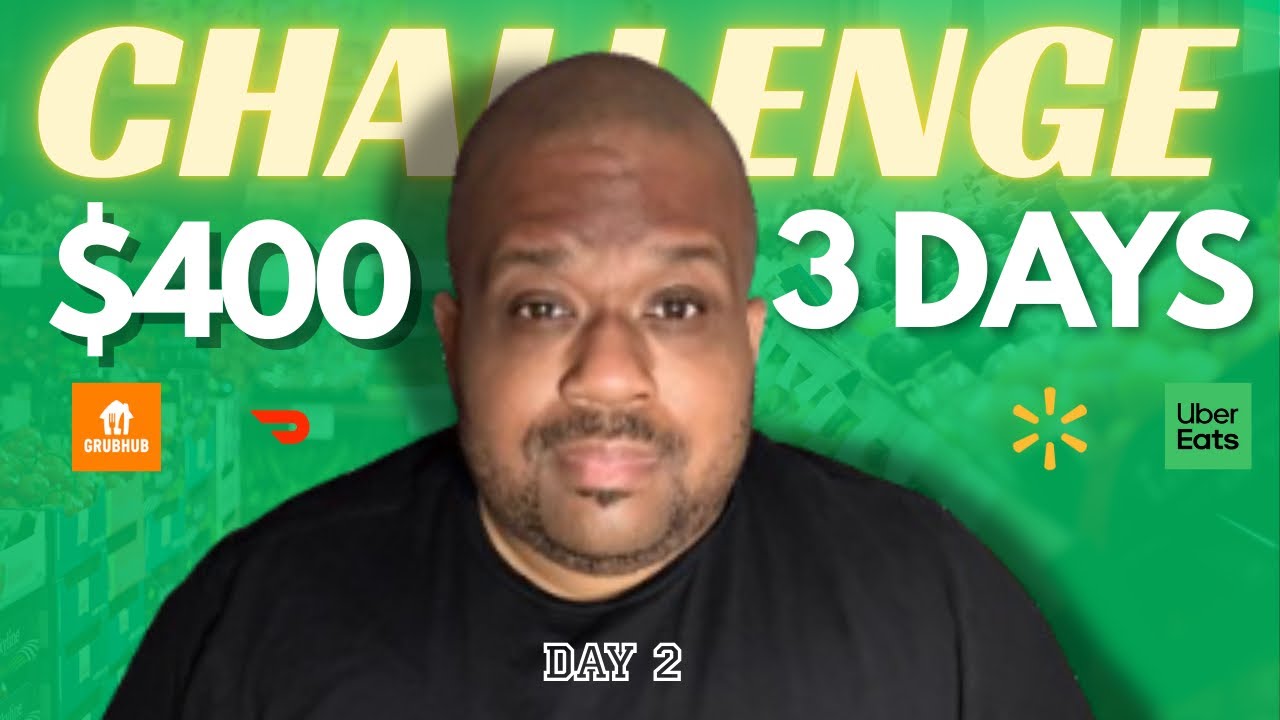 I Tried Making $400 in 3 Days Doing Gig Work - DAY 2