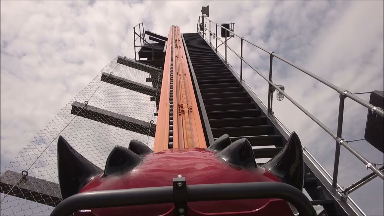 Jersey Devil Coaster 2021 Front & Back Seat HD POV's Six Flags Great Adventure