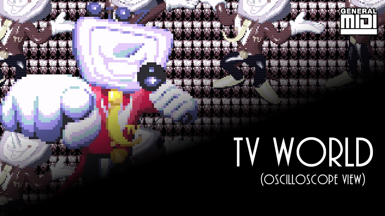 TV WORLD - DELTARUNE (Chapter 3) [MIDI Cover] (+DL)