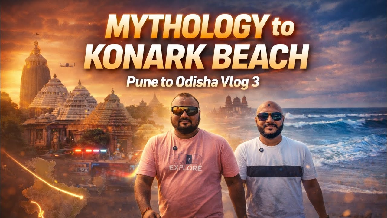 Gundicha Temple, Bedi Hanuman & Konark Beach | Vlog 3