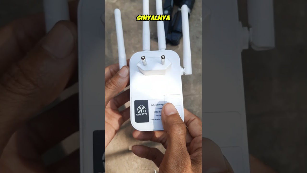Repeater Penguat Sinyal Wifi #repeater #penguatsinyalwifi