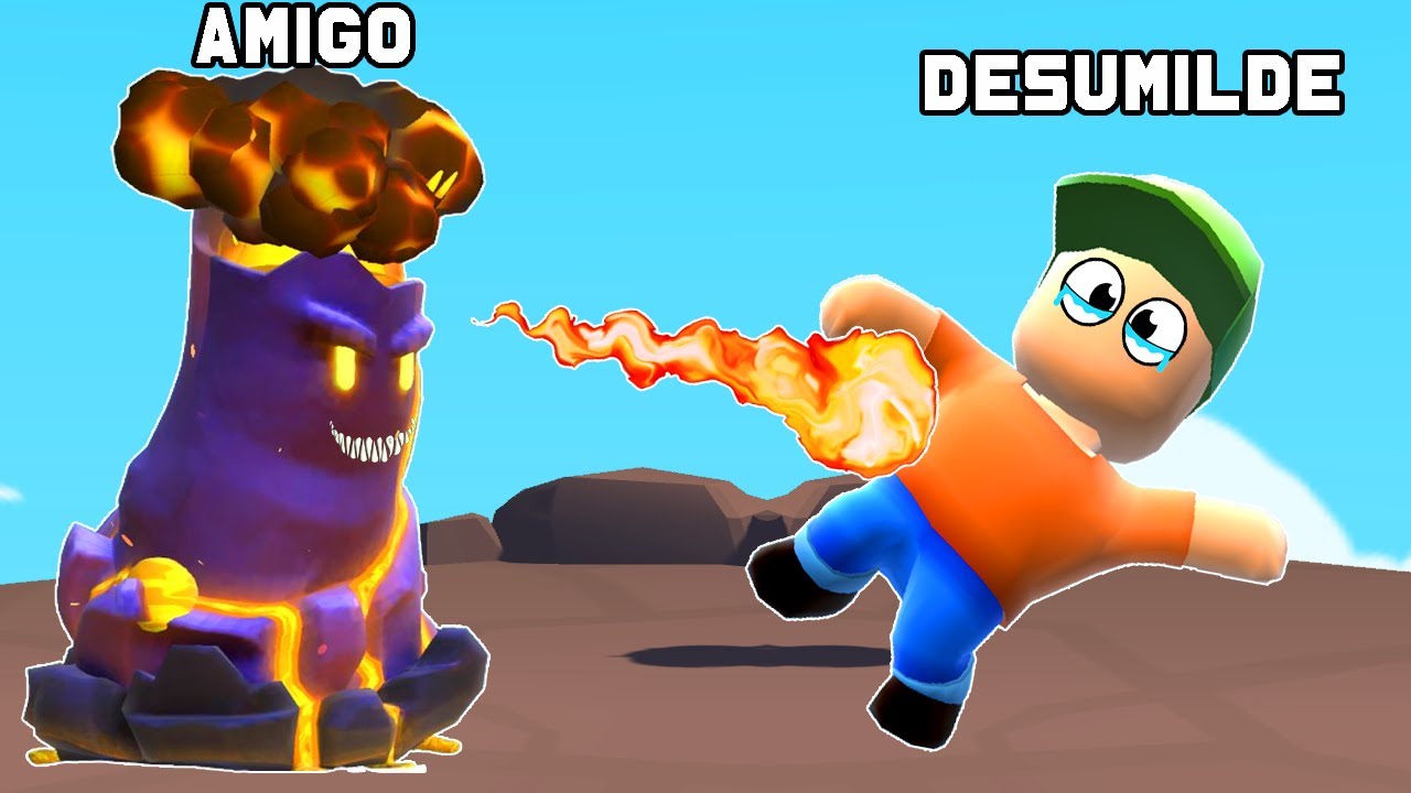MEU AMIGO GANHOU SKIN SECRETA E VIROU DESUMILDE NO STUMBLE GUYS