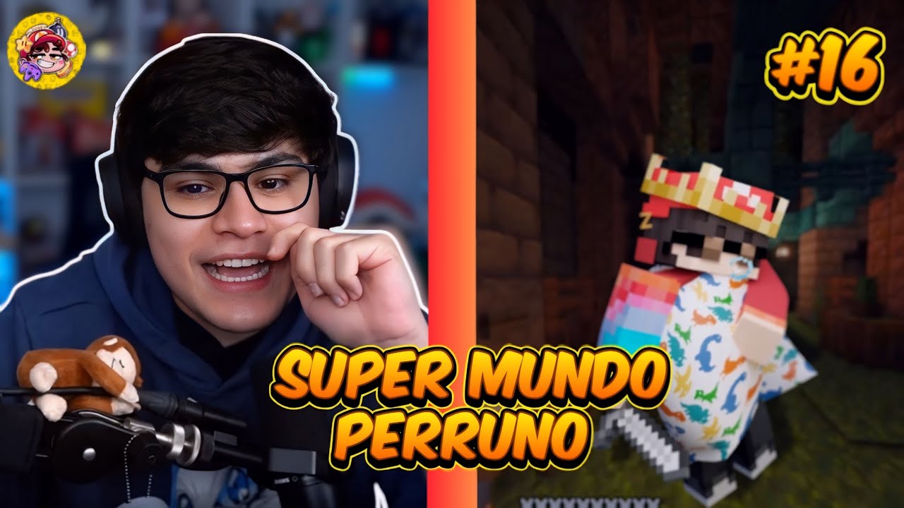 SUPER MUNDO PERRUNO 😛 ALDO GEO EN QSMP 2 D&Iacute;A 16 