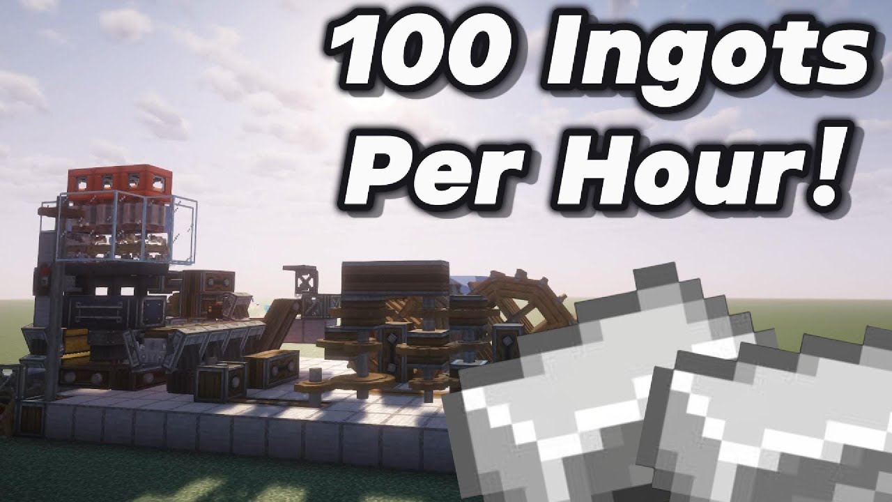 This Brassless Iron Farm is Perfect For Beginners! | Create Mod Tutorial