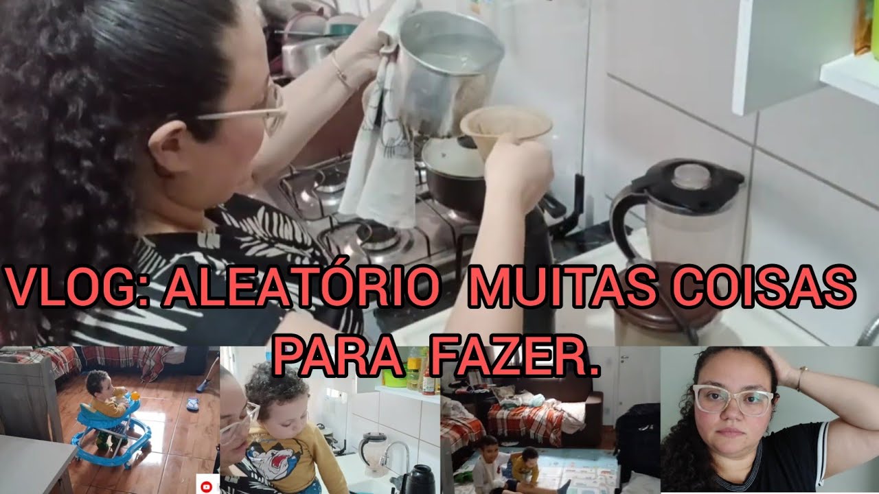 VLOG ALEATÓRIO/MUITA COISA PARA FAZER/LAVEI E DOBREI MUITAS ROUPAS.