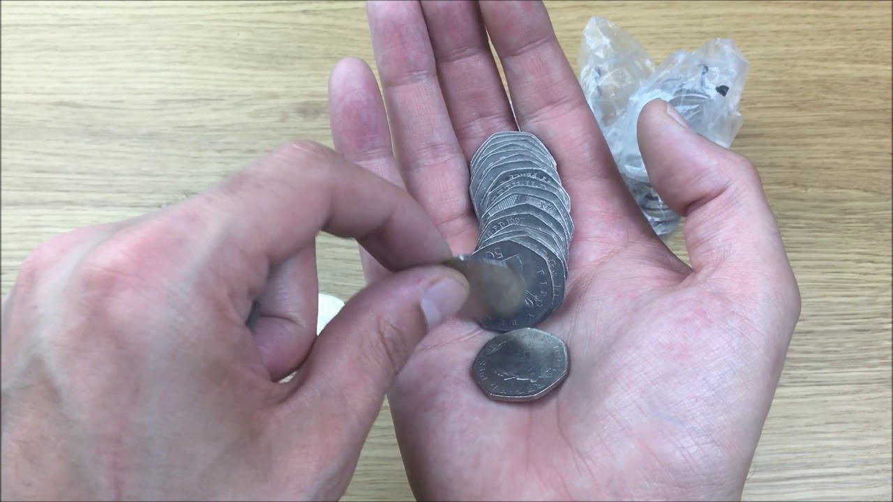 Ep.26 || COIN ROLL HUNTING 50p VARIANTS || HUNT FOR KEW, NEWTON, BEATRIX POTTER || 2018