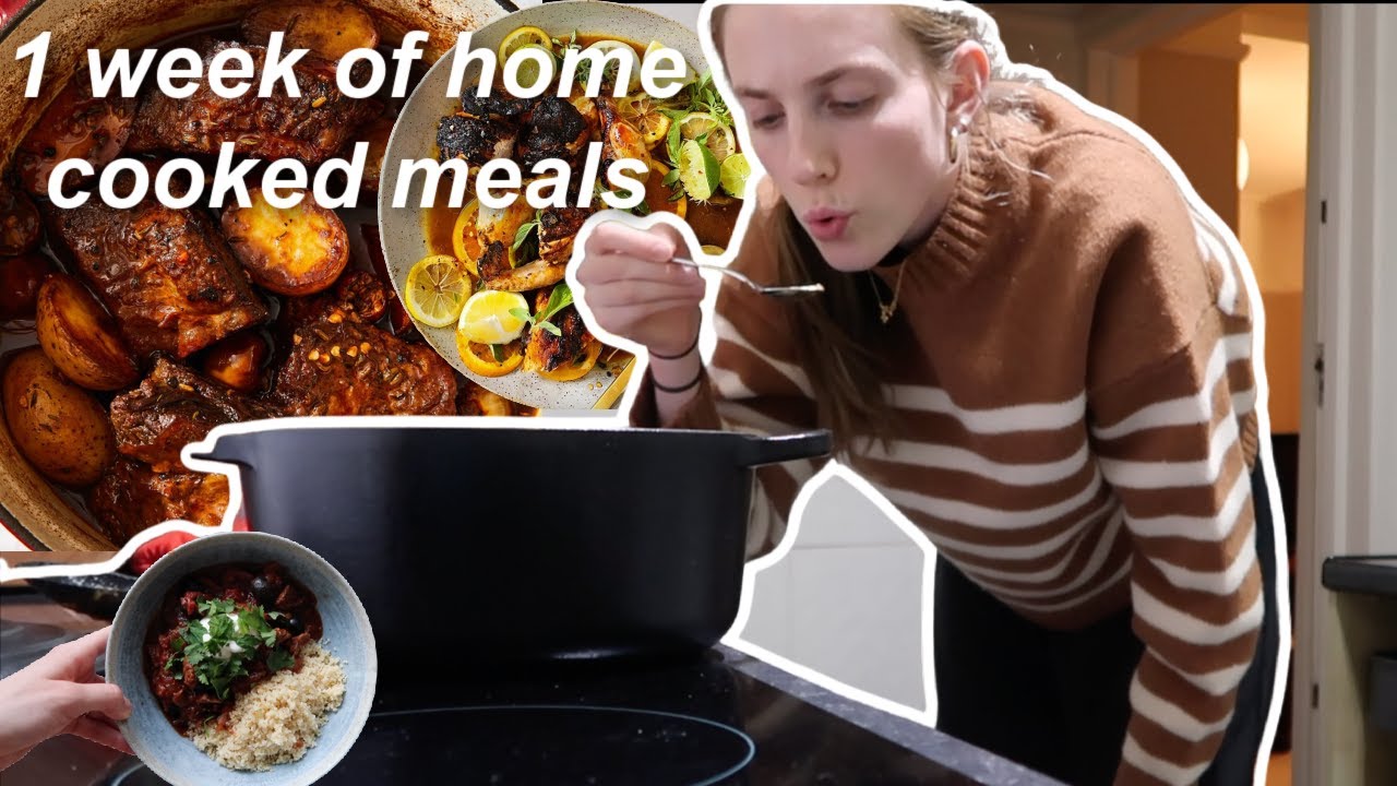 Everything I cooked my husband this week