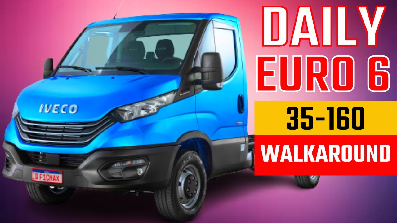 IVECO DAILY 35-160 EURO 6: WALKAROUND GUIADO