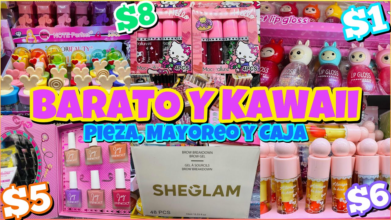 💖TIENDA BONITA Y BARATA ¡COSMÉTICOS KAWAII, NOVEDADES, SOMBRAS!😍/ INICIA TU NEGOCIO / CENTRO CDMX