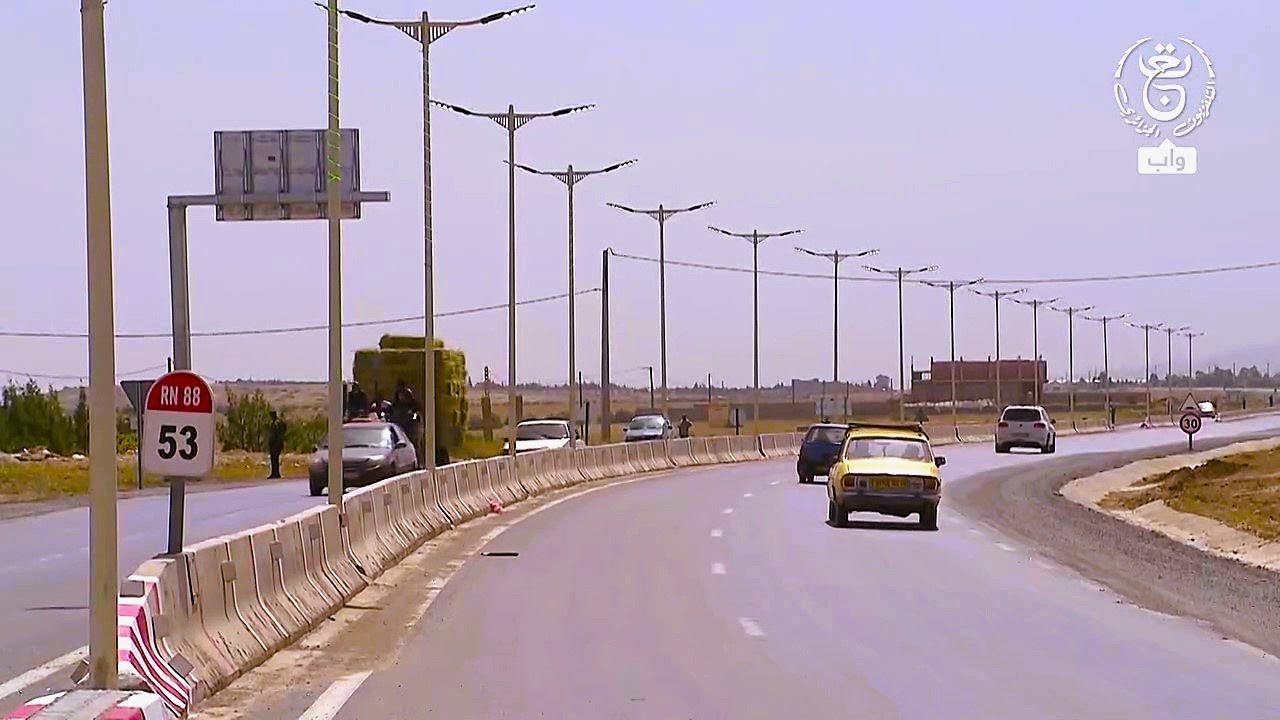 تابعو إفتتاح الطريق الوطني المزدوج الرابط بين خنشلة و باتنة KHENCHELA BATNA DOUBLING ROAD