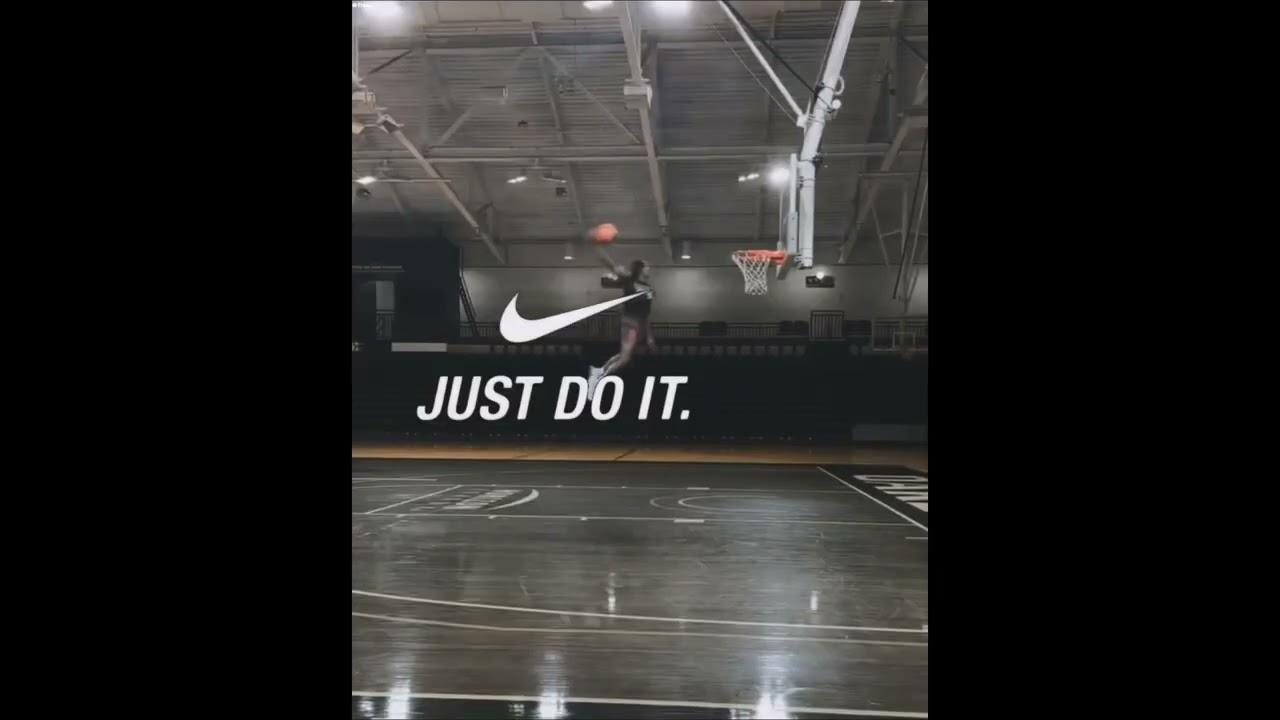 Just Do It! Epic Basketball Dunk 🚀