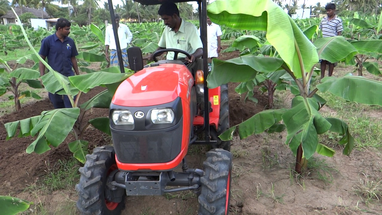 Weeder  Bund former  Banana field