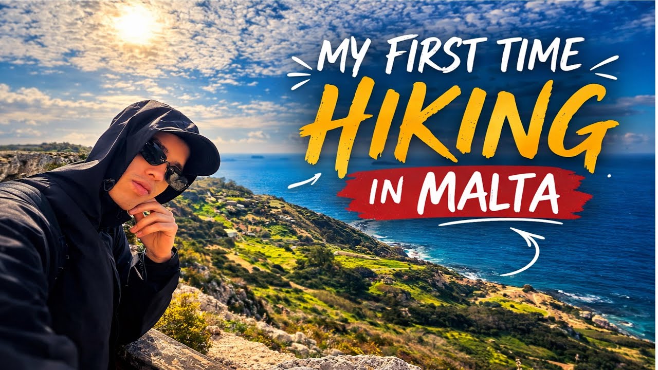 First hike in malta 🇲🇹  @AnjaliSunar__r | Sundar Vlogs 