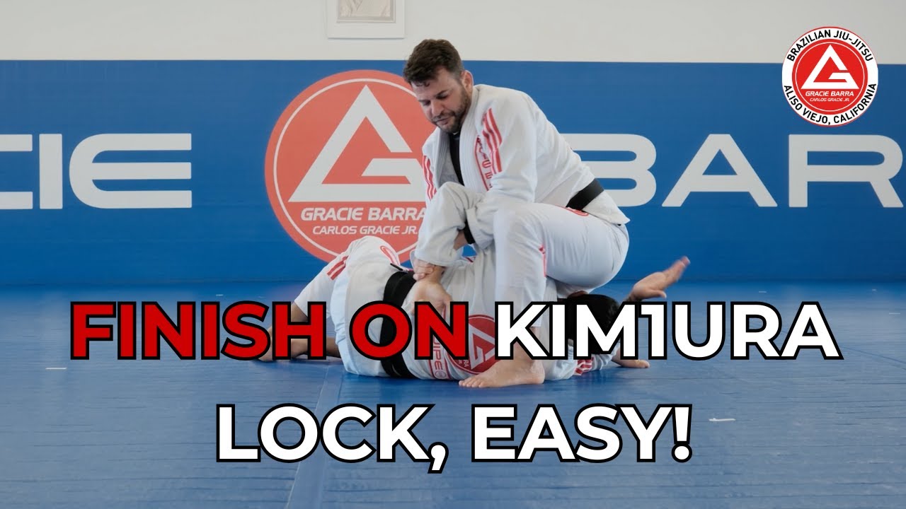 Kimura Lock from Side Control Knee on Belly | Control First, Finish Clean