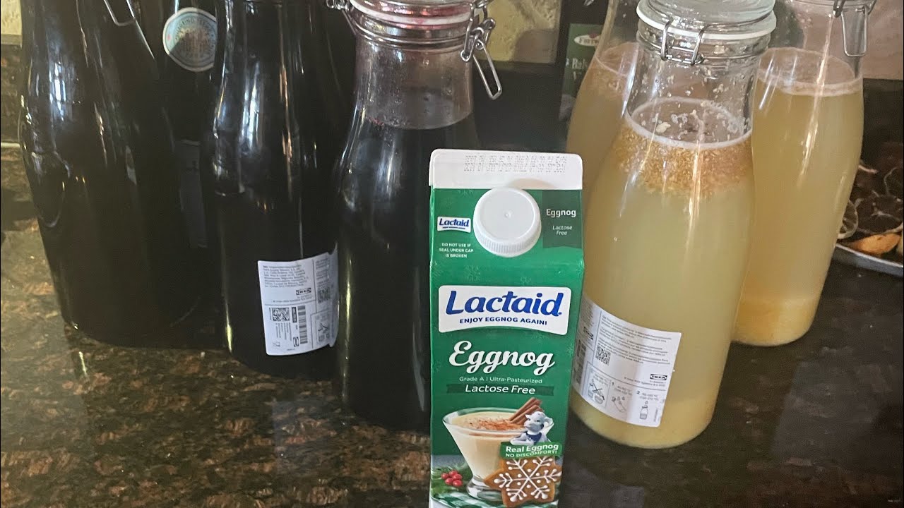 How to make Eggnog, Sorrel, and ginger beer my favorite things for the holidays 