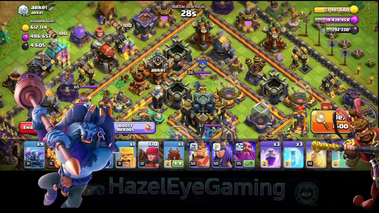 COC TH17 Gameplay101 GoldPass+EventPass 💸#coc #ClashOfClans #foryou #fyp