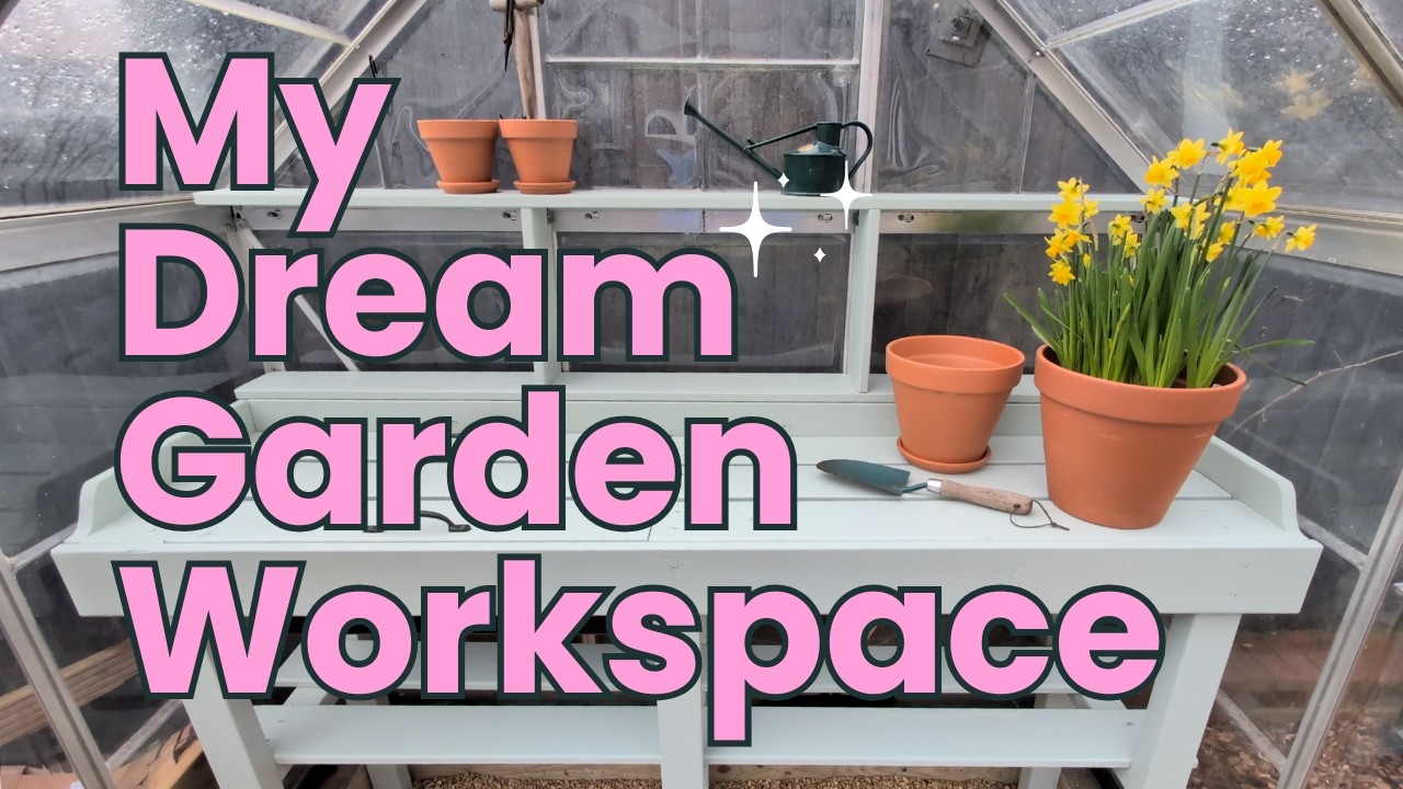 I Built a Potting Table to Fix My Chaotic Greenhouse