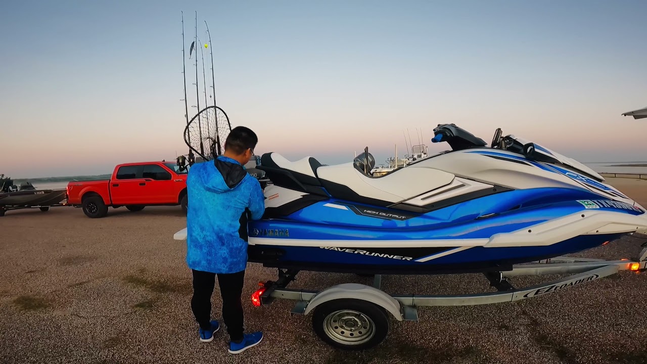Jet Ski Fishing Setup For Yamaha WaveRunner FX Cruiser HO 2021 #JetSkiFishingSetUp #waverunner