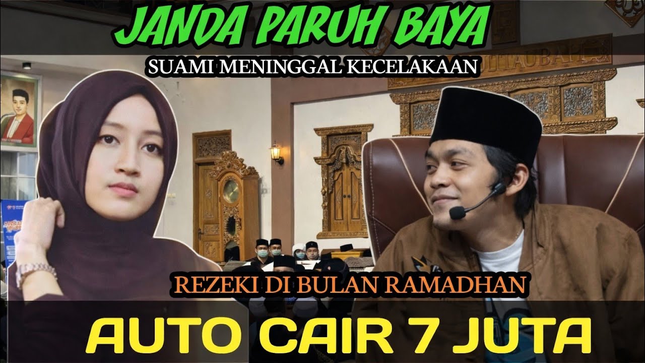 Gus iqdam kaget⁉️janda paruh baya suami meninggal ikut ngaji Gus iqdam, dapat hadiah 7 juta