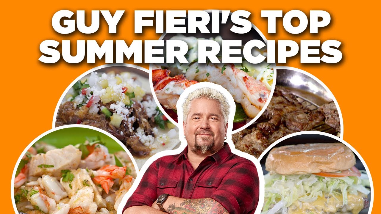 Guy Fieri's Top 5 Summer Recipe Videos | Guy's Big Bite | Food Network