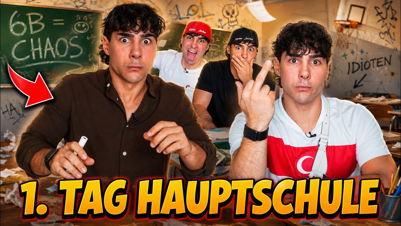 Ein Tag HAUPTSCHULE😳😂 | FunnySanti
