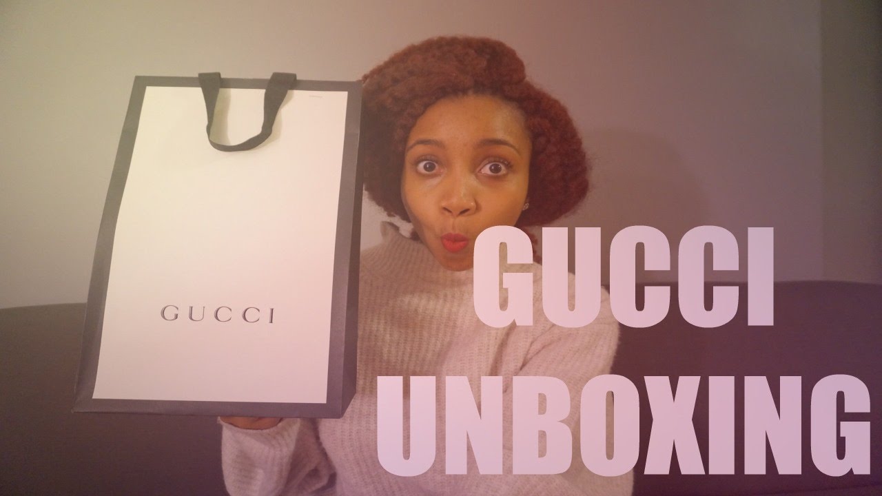 MY FIRST LUXURY UNBOXING | GUCCI