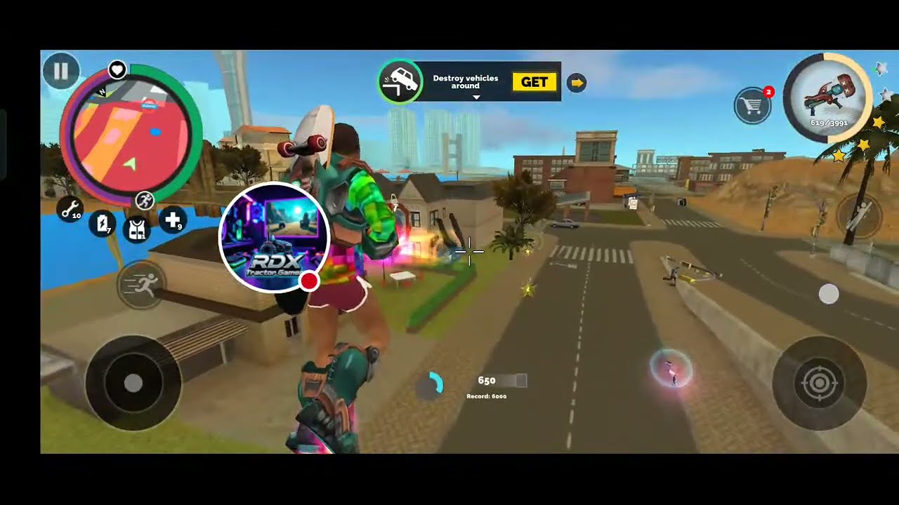 Vegas crime game || fight in police army 🪖||Go Live streaming||RDXTractorGamer is live!