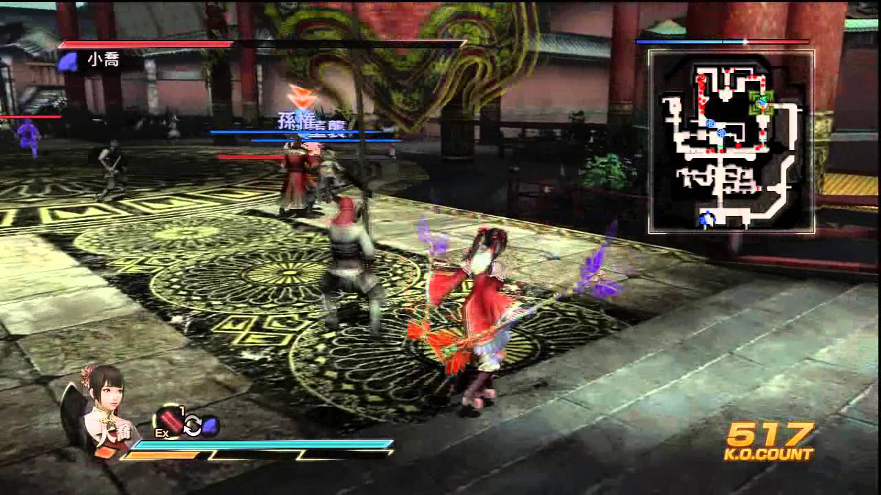 Dynasty Warriors 8: Daqiao Gameplay