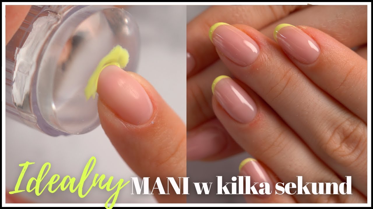 HIT Idealny French MANI w kilka sekund! Musisz to zobaczyć 😻