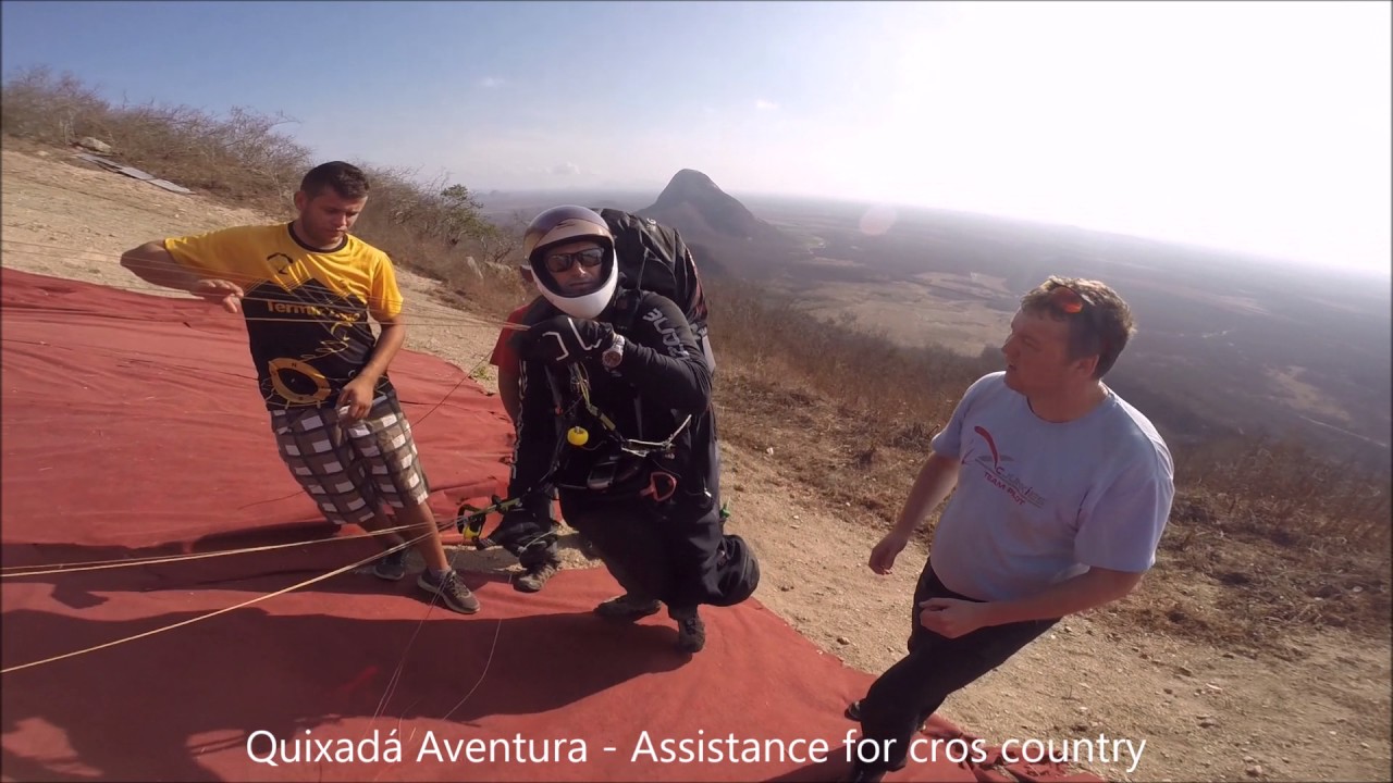 Inicio do dia e decolagens em Quixadá - 30/10/2016
