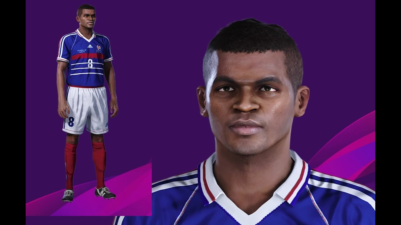 Marcel Desailly PES 2021 and PES 2020 [PS4] face
