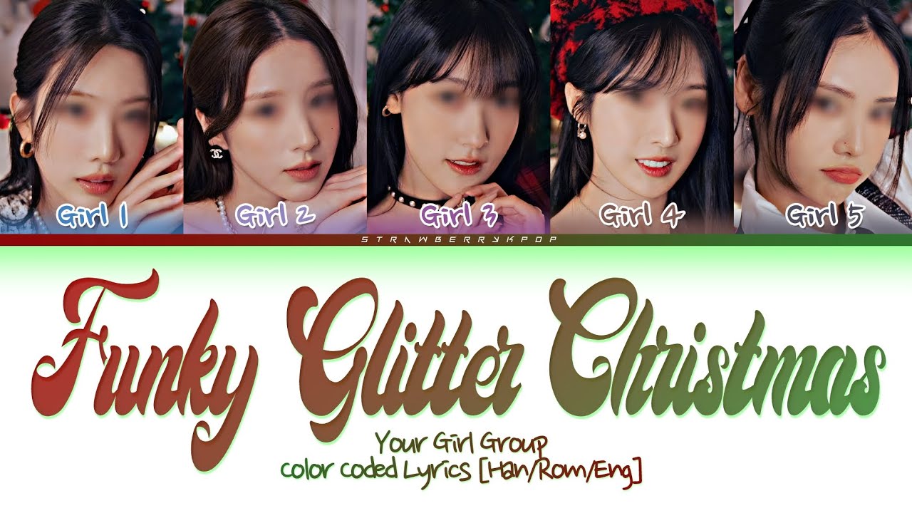 Your Girl Group ⟨5 Members⟩ - Funky Glitter Christmas (By NMIXX) | REQUEST#24