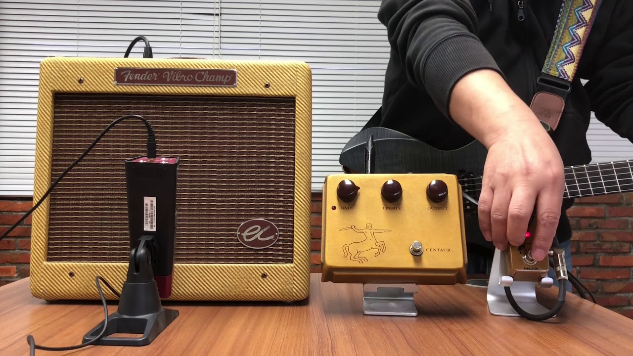 [Tone Check] NUX Horseman VS Klon Centaur In-depth comparison