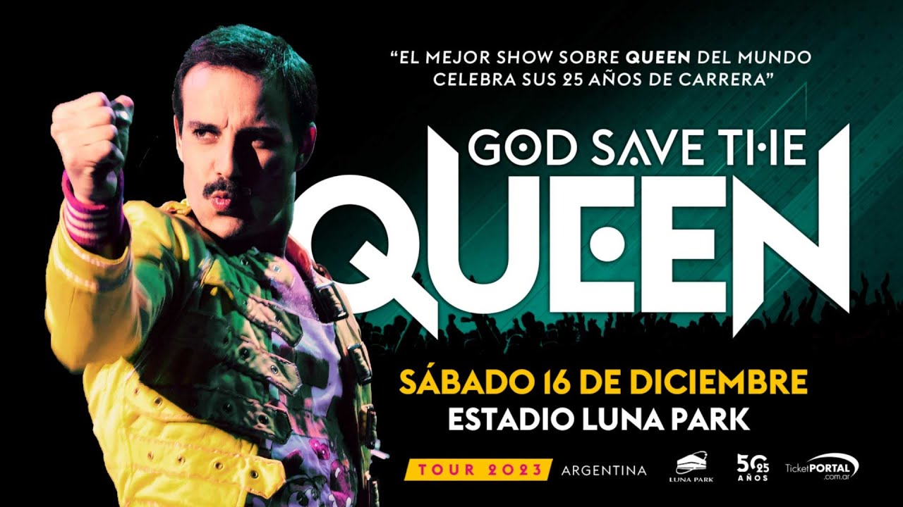 DIOS SALVE A LA REINA: GOD SAVE THE QUEEN 16/12/23 LUNA PARK FULLSHOW-HDCAM