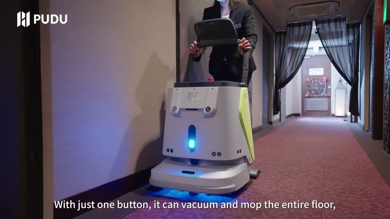 PUDU CC1 en hôtellerie : service automatisé au Bali Tower Hotel