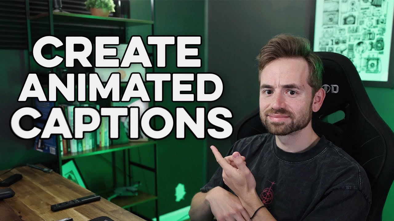 How to Auto Generate & Animate Captions in Premiere Pro