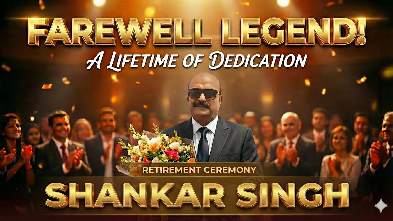 Retirement Celebration | Shankar Singh