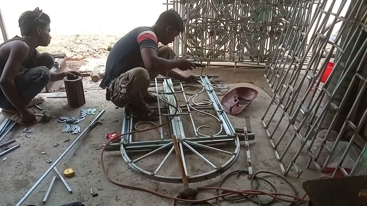 Grill welding kach pala design janela